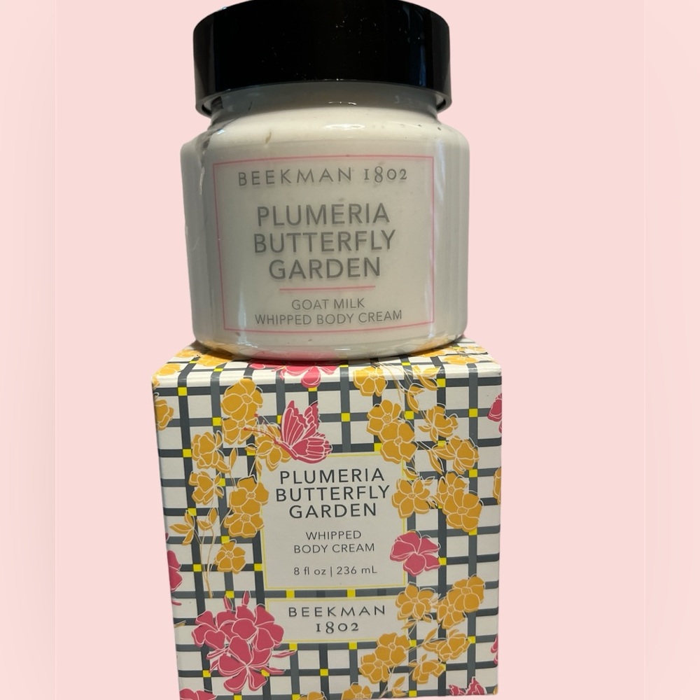 Plumeria Butterfly Garden whipped body cream